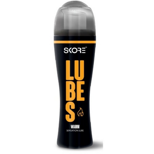 Skore Warm Sensation Lubes - 50ml - Skin Friendly Water Based Lubricant