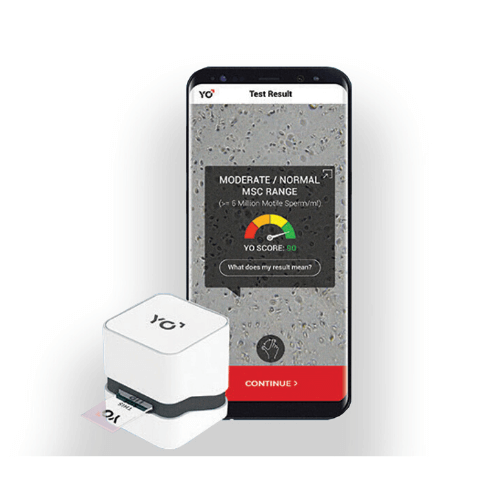 YO sperm Motility test kit - 97% accurate results in 5 minutes