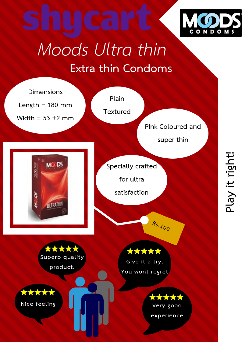 best thin condoms in India Moods ultra thin condoms in Inida