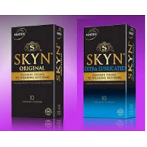 Kamasutra Skyn Original Non-Latex and Extra Lube Condoms